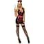 Костюм Leg Avenue Vinyl Naughty Nurse S черный - миниатюра 1