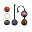 Вагінальні кульки Adrien Lastic Harmony Stones, діаметр 3 см, 2 тримачі Adrien Lastic SX1272 100789 - мініатюра 1
