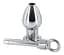Анальная пробка с отверстием Anal Plug deluxe Aluminium Orion 512567 20341 - миниатюра 2