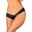 Трусики Obsessive Medilla crotchless Thong XS/S - мініатюра 1