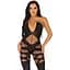 Бодістокінг Leg Avenue Illusion halter Bodystocking One Size Black, доступ - мініатюра 1