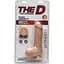 Фалоімітатор Doc Johnson The D - Uncut D - 7 Inch With Balls UltraSkyn - мініатюра 2