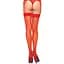 Прозорі панчохи зі швом Leg Avenue Sheer backseam stockings Red, One Size - мініатюра 1