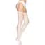 Панчохи Leg Avenue Daisy Dot Fishnet Stockings One Size White - мініатюра 5
