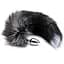 Анальна пробка Alive Anal Pleasure Black White Fox Tail L 9 см (сріблястий) - мініатюра 1