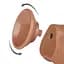 Фалоімітатор Lovetoy Sliding-Skin Dual Layer Dong 7.5'' 19.5 см (коричневий) - мініатюра 5