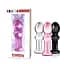 Анальна пробка Love Toy Glass Romance 4.5" 11.5 см (чорний) - мініатюра 6