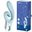 Вібратор-кролик Satisfyer Love Me 22 см блакитний - мініатюра 2
