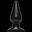 Анальна пробка Doc Johnson Smooth Classic LargeBlack, макс. діаметр 5,7 см - мініатюра 1