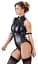Боді Cottelli Collection Bondage Body Suspenders M чорний - мініатюра 2