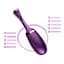 Віброяйце B - Series Fox Love EGG, 14.5 см (фіолетовий) - мініатюра 8