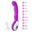 Фіолетовий G-Spot вібратор з USB – Вібратори - мініатюра 3