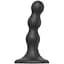 Насадка для страпону Strap-On-Me Dildo Plug Balls Black M - мініатюра 1