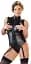 Боді Cottelli Collection Bondage Body Suspenders M чорний - мініатюра 3