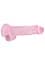 Фалоімітатор RealRock Crystal Clear 8" 21 см (рожевий) - мініатюра 12