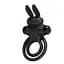 Виброкольцо Pretty Love Vibro Penis Ring Bunny III 9.7 см черный - миниатюра 3