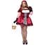 Костюм красной шапочки Leg Avenue Gothic Red Riding Hood 3X-4X - миниатюра 6