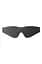 Маска на очі Blaze Blindfold With Painting Edge Black, Black - мініатюра 1