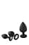 Набор анальных пробок Dream Toys Fantasstic White Stone - миниатюра 1