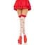 Панчохи Leg Avenue Polka Dot Mushroom Thigh Highs One Size - мініатюра 2