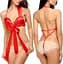 Сексуальный костюм Подарок One Size (S-L) эротический ролевой костюм красный - миниатюра 9