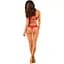 Комплект білизни Obsessive Lacelove cupless 2-pcs set M/L Red, відкритий доступ, відкриті груди - мініатюра 7