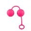 Вагінальні кульки зі зміщеним центром ваги Love Balls With Counterweight Pink - мініатюра 3