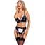 Костюм покоївки Cottelli Costumes Maid Set XL (чорний) - мініатюра 1
