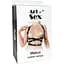 Шкіряна портупея Art of Sex - Melani LeaTher harness, Чорна L-2XL - мініатюра 4