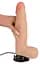 Вібратор Nature Skin Dancing Dick 26 см тілесний - мініатюра 5