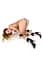 Крестовина для ног и рук Fetish Tentation Cross Ankle and Wrist Straps с маской на глаза Fetish Tentation SO3742 97833 - миниатюра 3