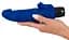 Вібратор You2Toys Vibra Lotus Classics Big 21.5 см синій - мініатюра 4