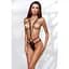 Відкритий боді зі стреп Passion Exclusive MEGGY Black L/XL - мініатюра 3