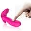 Вібратор у трусики Foxshow Silicone Panty 12 см (рожевий) - мініатюра 11