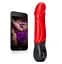 Стимулятор G-точки Vibratissimo Lee чорно-червоний Amor 20927 90648 - мініатюра 1