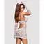 Еротичний мереживний костюм медсестри Obsessive Medica dress 5pcs costume S/M - мініатюра 2