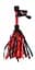 Флогер модель Flog3 35 хвостів Red/Black (Шкіра) N - мініатюра 1