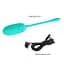 Віброяйце Pretty Love Kirk Super Soft Silicone 19.7 см бірюзовий - мініатюра 9