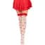 Панчохи Leg Avenue Polka Dot Mushroom Thigh Highs One Size - мініатюра 5