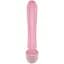 Вібратор для пар Satisfyer Triple Lover Pink: Потрійна стимуляція управління через рожевий додаток - мініатюра 4