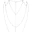 Ланцюжок для спини Bijoux Indiscrets Magnifique Back and CLeavage Chain - Silver - мініатюра 2