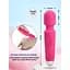 Вибратор Passion Волшебная палочка USB розовый (4821002029631) - миниатюра 4