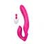 Безремневий страпон Vibes Of Love Remote Double Dipper 22 см рожевий - мініатюра 1