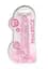 Фалоімітатор RealRock Crystal Clear 8" 21 см (рожевий) - мініатюра 9