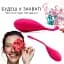Віброяйце I’MCUM LoveDrop Motion з пультом Рожеве (IM-KTD241-rose) - мініатюра 7