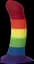 Fun Factory AMOR Pride Edition - Фалоімітатор, 14,6 см (райдужний) Fun Factory kl22500SF25005 98454 - мініатюра 1
