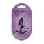 Анальная пробка Ouch! Smooth Anal Plug Metallic M 7.9 см (фиолетовый) - миниатюра 7