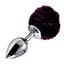 Анальна пробка LoveToy Large Silver Plug 17 см (чорний) - мініатюра 1