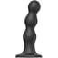 Насадка для страпону Strap-On-Me Dildo Plug Balls Black L - мініатюра 1