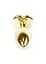 Анальная пробка Jawellery Gold Heart PLUG Black Boss Series 64-00038 98263 - миниатюра 2